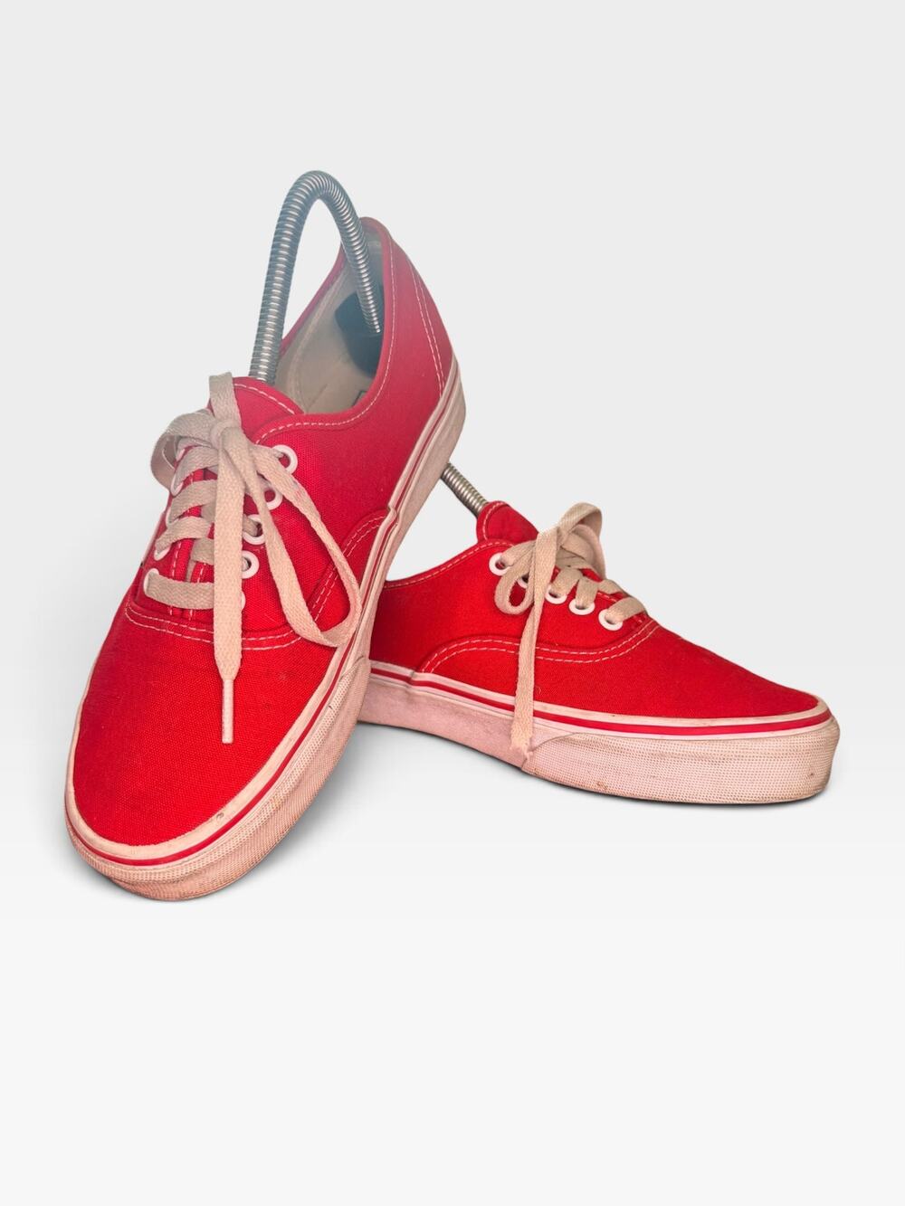 Red Vans Authentic Women’s 9/Men’s 7.5